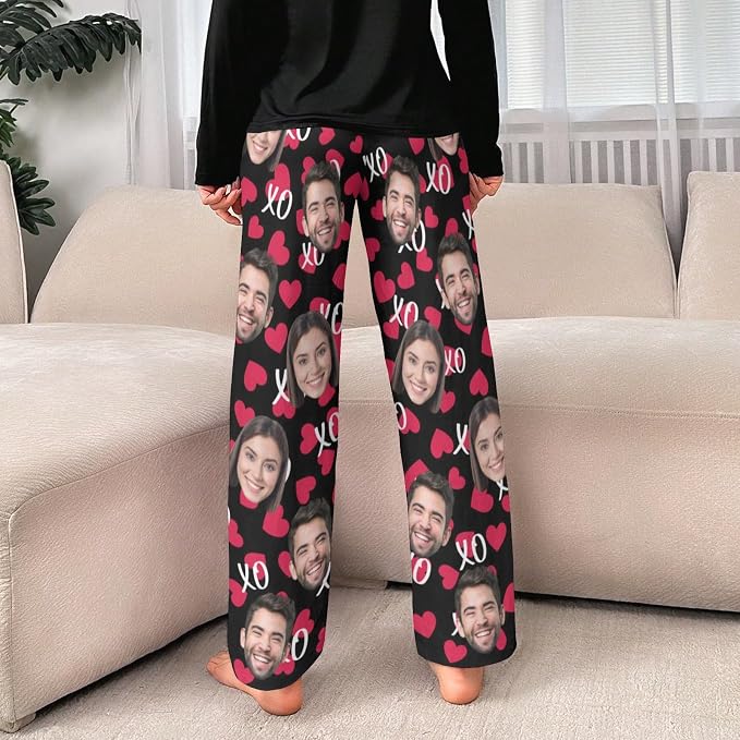 Custom Pajamas Pants with Photo - Image 5