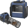 Cat Carrier Backpack with Detachable Play Tunnel, 2 in 1 Cat Tunnel Backpack by Pawtners