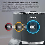 Shark Air Purifier for Home, NeverChange Max, 300 sq. ft. for Large Room - Image 3