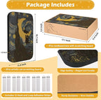 Art Cat Scratcher, 3 Packs Wall-Mountable Art Cat Scratching Board - Image 3