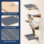 Space-Saving Cat Wall Shelves – Interactive Cat Wall Climber - Image 3