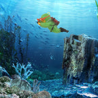 onesimcr Floating Fish Tank Decorations, Aquarium Decorations, Lovely Diver - Image 5