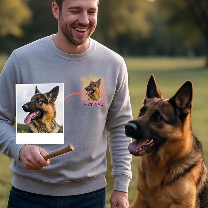 Easycosy Custom Sweatshirt for Couples Men Women, Personalized Hoodies - Image 3