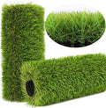 Artificial Grass Rug Outdoor Indoor 1FTX79FT Fake Grass Carpet Green Synthetic by NINXIANG