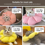 HiDREAM Cat Cone Collar, Cute Waterproof Elizabethan e Collar - Image 5