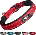 Fida Heavy Duty Dog Collar, Ultra Comfortable Soft Neoprene Padded, Adjustable by Fida