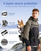 Dog Backpack for Small & Medium Dogs – 4-Layer Safety Pet Carrier - Image 3