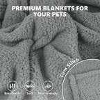 furrybaby 1 Pack 2 Puppy Blankets - Image 2