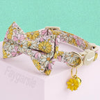 Faygarsle 2 Pack Floral Cat Collar Set - Image 3