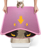 Cat Litter Mat, Upgrade Super Waterproof Back Layer Litter Box Mat, Non Slip by Conlun