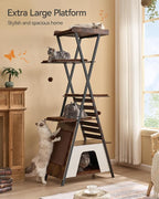 FourFurPets 72.4" Modern Cat Tower - Image 3