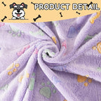 Rezutan 1 Pack 3 Dog Blankets for Small Pet Cat Super Soft Fluffy Premium Throw - Image 8
