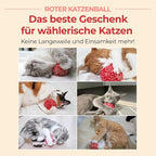JAYU PET Red Cat Ball - Image 2