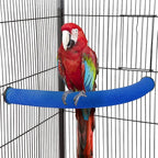 U Shape Parrot Perch Stand Toy Bird Platform Sand Paw Grinding Clean Stick by FrgKbTm