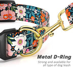 Reflective Dog Collar for Small Dogs, Cute Flower Theme Adjustable Heavy-Duty - Image 5