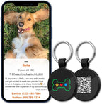 MYLUCKYTAG QR Code Pet ID | Personalized Dog & Cat Collar Tag | Online Profile - Image 4