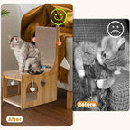 ​Cat Scratcher, Double Layer Cat Scratching Board, L Shaped Vertical Cat - Image 7