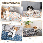 Rezutan 1 Pack 3 Blankets for Dogs, Dog Blanket for Large & Medium Pet Cat - Image 6