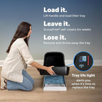 PetSafe ScoopFree Crystal Pro Self-Cleaning Cat Litter Box System – Enclosed - Image 4