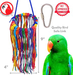 Bonka Bird Toys 51213 Large Aglet Heaven 9" Hanging Cotton Shoelace Ring Toy - Image 2