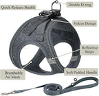 Dog Harness with Leash Set, No Pull Adjustable Reflective Step-in Puppy Pet - Image 2