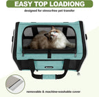 Cat Carrier 18"x11"x11" TSA Approved Ventilated Top Open Softsided Pet Air - Image 5