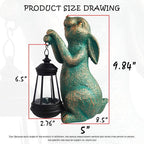 Rabbit Garden Statue Outdoor Décor - Image 4