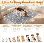 Washable Pee Pads for Dogs, 2 Pack Dog Pee Pads Washable, Waterproof Puppy Pads - Image 7