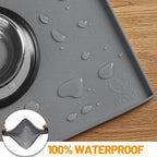 Hubulk Dog Feeding Mat, 100% Waterproof Food Grade Silicone Pet Food and Water - Image 4