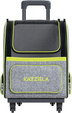 Katziela Wheeled Pet Carrier Backpack - Image 8