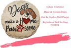 Spoontiques - Garden Décor - Dogs Make a Home Pawsome Stepping Stone - - Image 6
