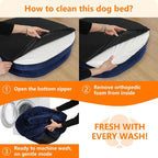 Dwanton Orthopedic Dog Bed for Medium Dogs - Image 7