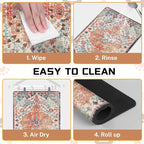 Absorbent Pet Dog Bowl Mat for Food and Water, Pet Cat Food Feeding Mat - Image 6