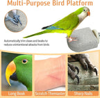 PINVNBY 4 PCS Bird Perch Stands Parrot Calcium Perch Beak Grinding Stone Foot - Image 5