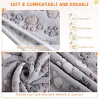 Tatuo 4 Pcs Dog Blanket for Pet Cat Blankets Indoor Puppy Teething Stuff Toys - Image 3