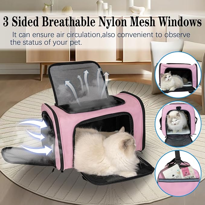 Top tasta Dog Cat Carrier Pet Carriers - Image 9