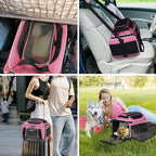 Petskd Top and Side Expandable Pet Carrier 17x11x9.5 Inches Alaska Airline - Image 8