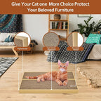 HappyFree SX Double-Sided Cat Scratch Pad: Premium Indoor Cat Scratcher - Image 4
