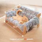 CHEERHOME PETS Elevated Cat Couch Bed - Image 5
