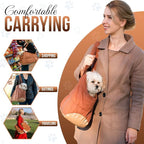 Plush Dog Purse Carrier for Small Dogs, Soft Dog Tote Bag - Image 5