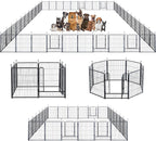 Dog Playpen, Portable Outdoor Dog Fence, Dog Playpen by XDPET
