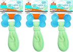 Nylabone 3 Pack of Chill 'n Chew Puppy Teething Toys, Allergen-Free Peanut by Nylabone