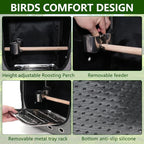 Foldable Bird Carrier Bag, Bird Backpack - Image 5