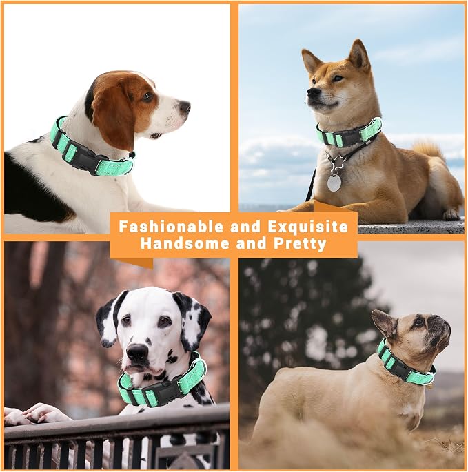 2 Pack Reflective Dog Collar - Image 5