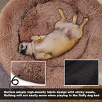Calming Dog Bed for Medium Dogs Washable Donut 30 inches Anti-Slip Pet Bed - Image 5