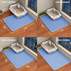 HCY&WLD Cat Litter Mat, Honeycomb Double Layer Cat Litter Trapping Mat - Image 8