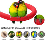 U Shape Parrot Perch Stand Toy Bird Platform Sand Paw Grinding Clean Stick - Image 4