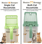Neater Pet Brands Neater Scooper Standard Cat Litter Scoop, 15 Refill Bags – - Image 5