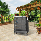 Bird Cage Covers for Night, 38”L×23”W×51”H, 420D Fabric Washable Waterproof - Image 7