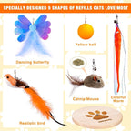 JXFUKAL Interactive cat Toy, Automatic Cat Wand Toy - Image 7